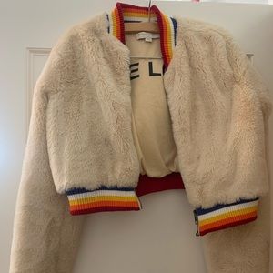Spiritual Gangster fluffy jacket!